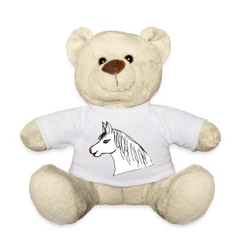 Cheval Tête de Poney Cheval Enfants Chevaux - Nounours -  - Devant
