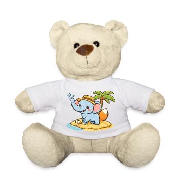 Elephant Island Beach Adventure - Teddy Bear - sun yellow - Front
