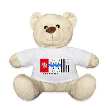 Bretagne - Blason Pays de Nantes - Nounours - jaune soleil - Devant