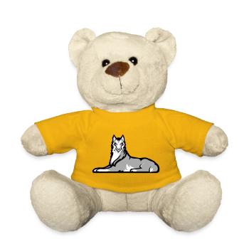 Tschetschenischer Einzelkämpfer - Teddy - Sonnengelb - Vorne