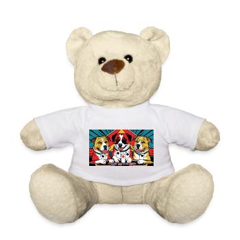 Funny Dogs - Teddy - Sonnengelb - Vorne