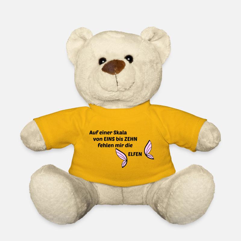 Elfen - Teddy - Sonnengelb