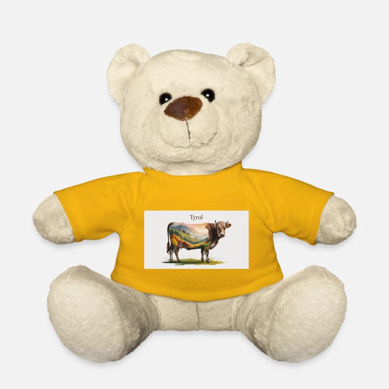 Tyrol - Nounours - jaune soleil