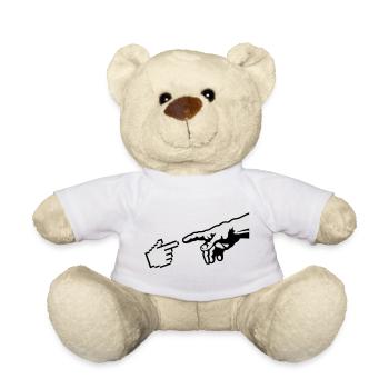 Hand of god Michelangelo - Teddy Bear - sun yellow - Front