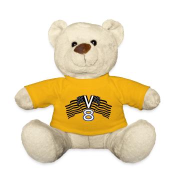 V8,Muscle-Car,Werkstatt,Garage,Auto,Tuning,USA(25) - Teddy - Sonnengelb - Vorne