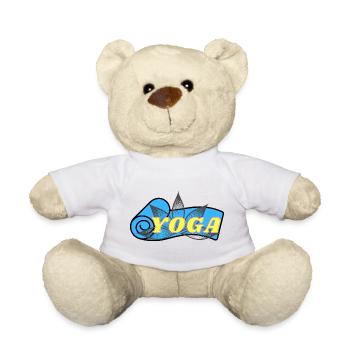 Yoga Lotus Neon Retro - Teddy - Sonnengelb - Vorne