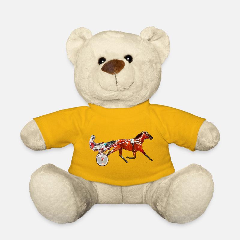 Trotter Trotting Race Design - Nounours - jaune soleil
