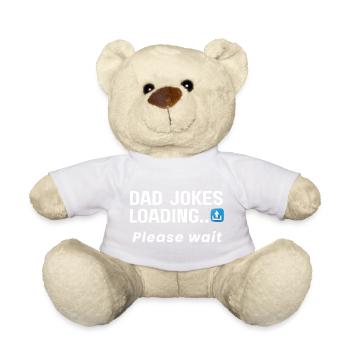 Blagues de papa Chargement, veuillez patienter t-shirt - Nounours - jaune soleil - Devant