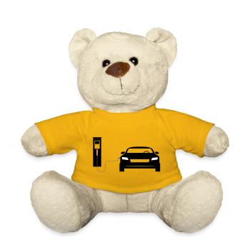 Charging station - Teddy Bear - sun yellow - Front