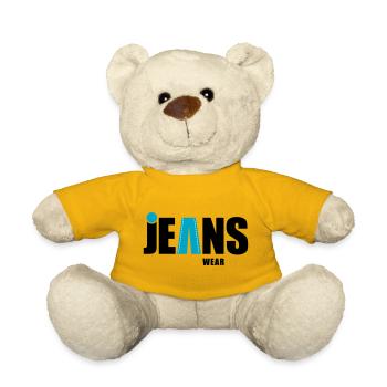 jeans wear mit punkt - Teddy - Sonnengelb - Vorne
