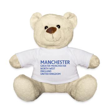 Manchester – England Lyric Design - Teddy - Sonnengelb - Vorne