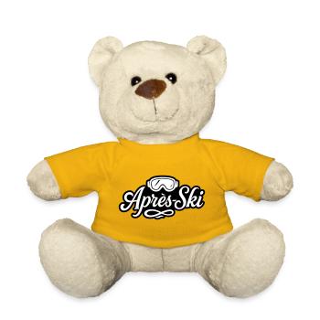 Apres Ski Skibrille Piste - Teddy - Sonnengelb - Vorne