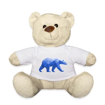 Polar Bär Polygon Eisbär Winter - Teddy - Sonnengelb - Vorne