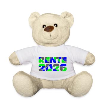 Rente 2026 - Nounours - jaune soleil - Devant