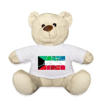 Flagge Kuwait - Teddy - Sonnengelb - Vorne