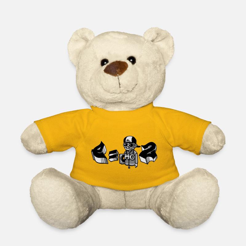 E=MC2 flex - Teddy Bear - sun yellow