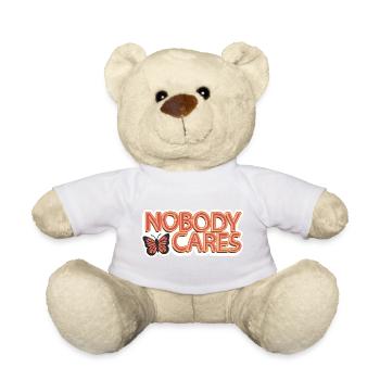 Personne ne s’en soucie – Lettrage sarcastique - Nounours -  - Devant