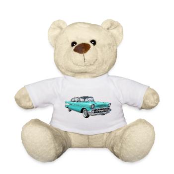 Vintage US Automobile Illustration - Teddy - Sonnengelb - Vorne