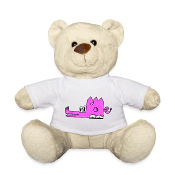 Zareth le dragon - Nounours - jaune soleil - Devant