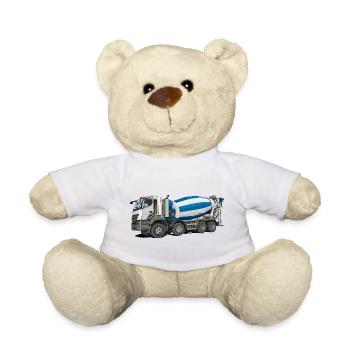 Concrete mixer - Teddy Bear - sun yellow - Front