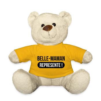 Belle-Maman Représente ! - Nounours - jaune soleil - Devant