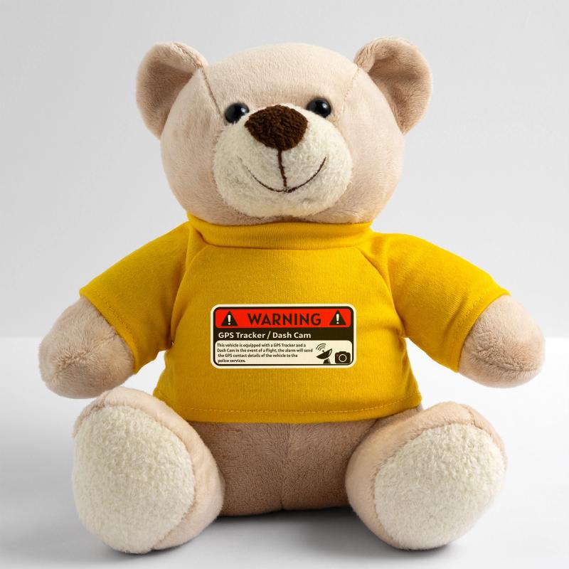 Dash Cam GPS Alert Teddy Bear