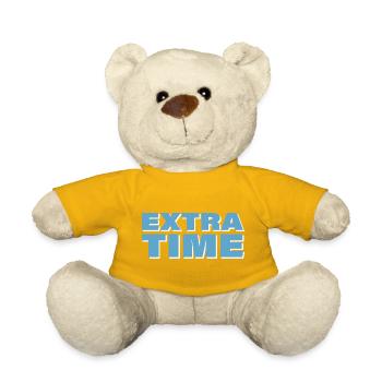 EXTRA TIME - Teddy Bear - sun yellow - Front
