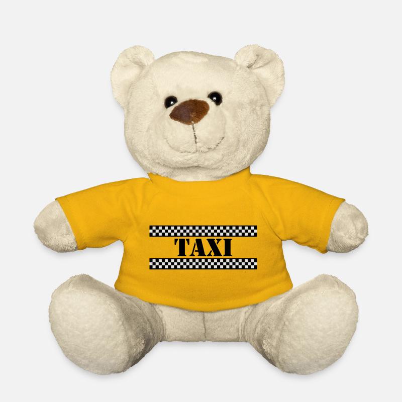 NY Taxi - Nounours - jaune soleil