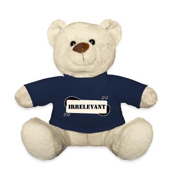 IRRELEVANT - Nounours - bleu marine - Devant