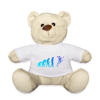 Clear handball message for women - Teddy Bear - sun yellow - Front