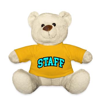 Staff Schriftzug - Teddy - Sonnengelb - Vorne