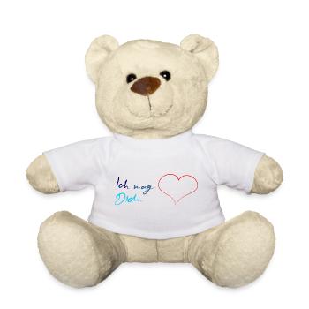 Wenn Du "Ich mag Dich" sagen willst - Teddy - Sonnengelb - Vorne