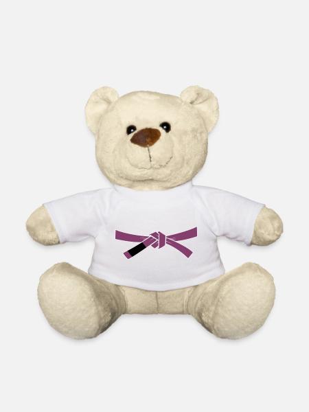 Purplebelt - Lilagurt - Teddy - Sonnengelb