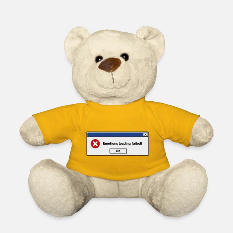 Emotionsladung fehlschlug - Teddy - Sonnengelb