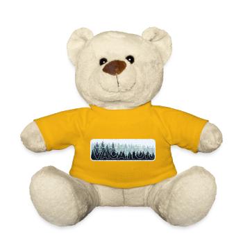 Aventure hivernale Randonnée dans la nature sauvage - Nounours - jaune soleil - Devant