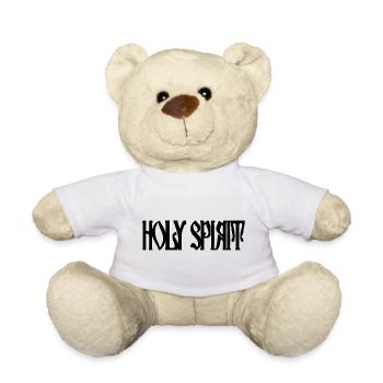Heiliger Geist im Blackletter-Style - Teddy - Sonnengelb - Vorne