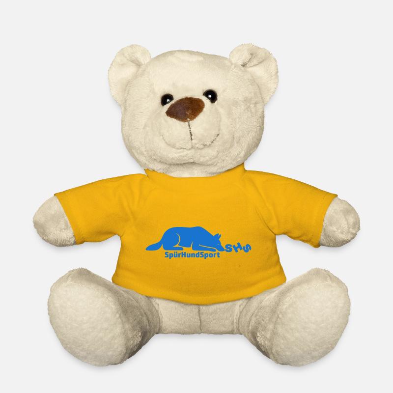 Logo SHS bleu - Nounours - jaune soleil