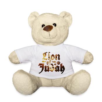 Lion of Judah - Rastafari Paw Tripe of Judah Rasta - Teddy - Sonnengelb - Vorne