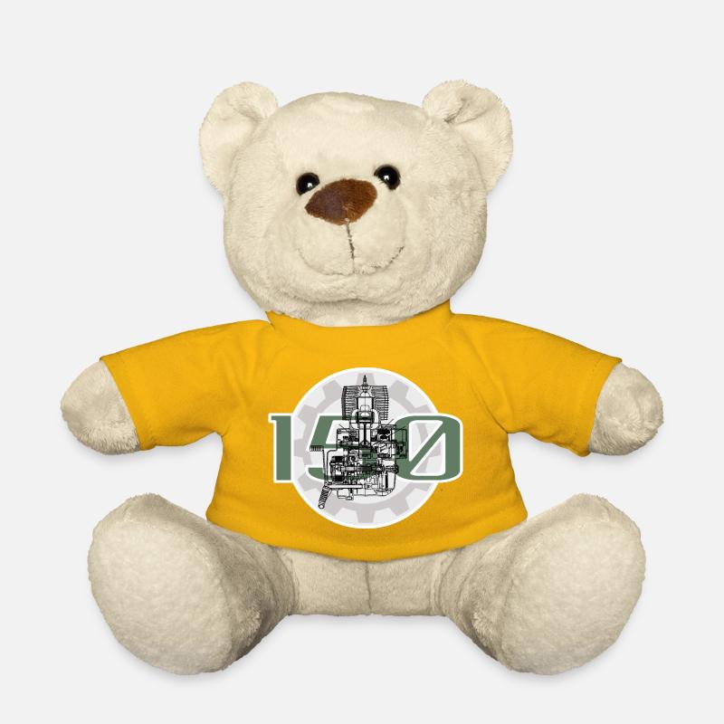 Simson MZ 150 - Teddy Bear - sun yellow