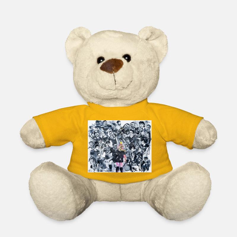 Football - Teddy - Sonnengelb