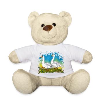 Zwei Gänse auf Green Gables - Teddy - Sonnengelb - Vorne