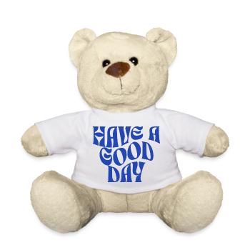 Groovy Have a Good Day - Teddy Bear - sun yellow - Front