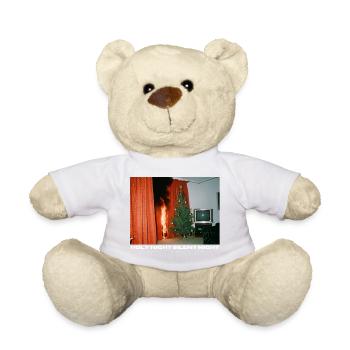 Holy Night with a difference - Chaotic Christmas - Teddy Bear - sun yellow - Front