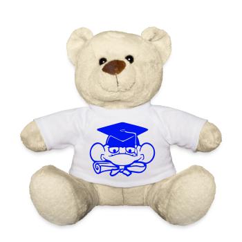 grenouille diplôme d’études secondaires réussi collège mignon - Nounours - jaune soleil - Devant