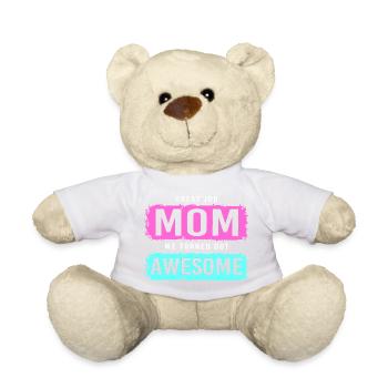 Single Mom Single Mom Single Mom - Teddy Bear - sun yellow - Front