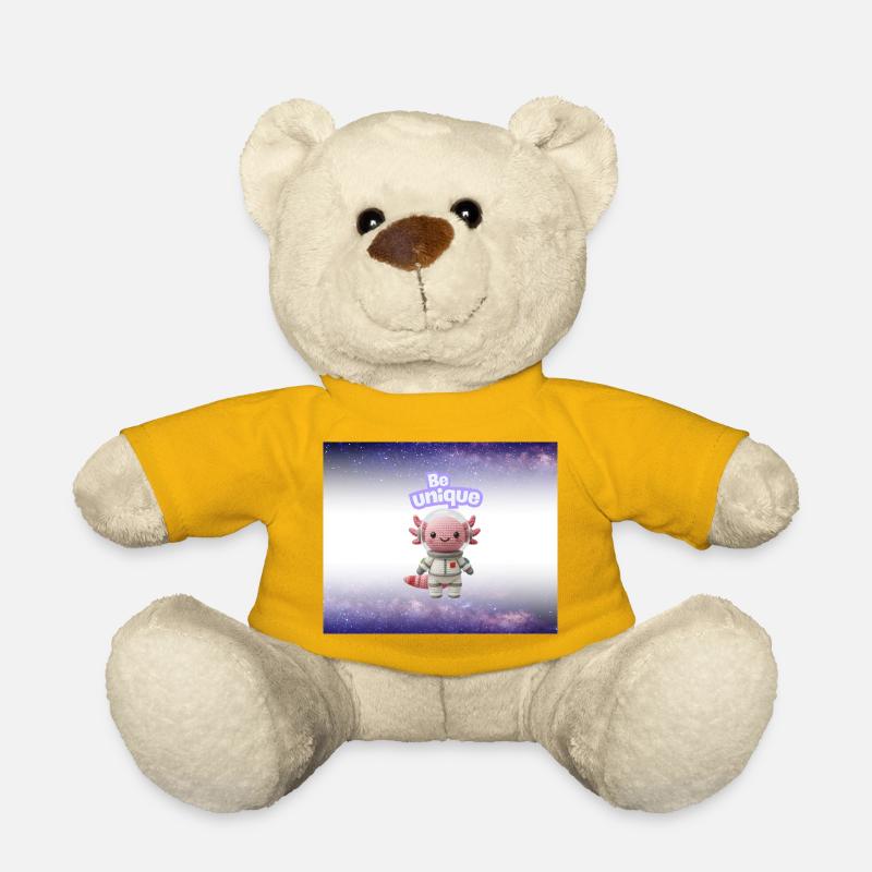 Be Unique Kuschel-Astronaut - Teddy - Sonnengelb