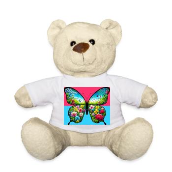 Schmetterling - Teddy - Sonnengelb - Vorne