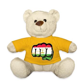 Tadschikistan_Flagge_Faust_used - Teddy - Sonnengelb - Vorne