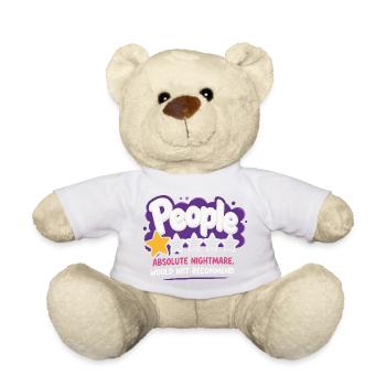 Les gens disent un cauchemar absolu - Nounours - jaune soleil - Devant