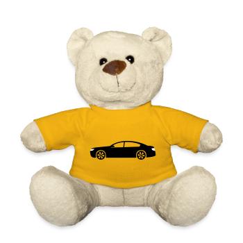 Voiture - Nounours - jaune soleil - Devant
